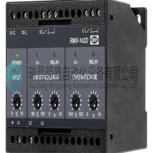 DEIF RMV-142D配電盤保護電壓繼電器過壓/欠壓