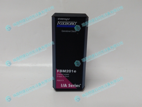 FOXBORO FBM201e P0924TR模擬輸入接口模塊